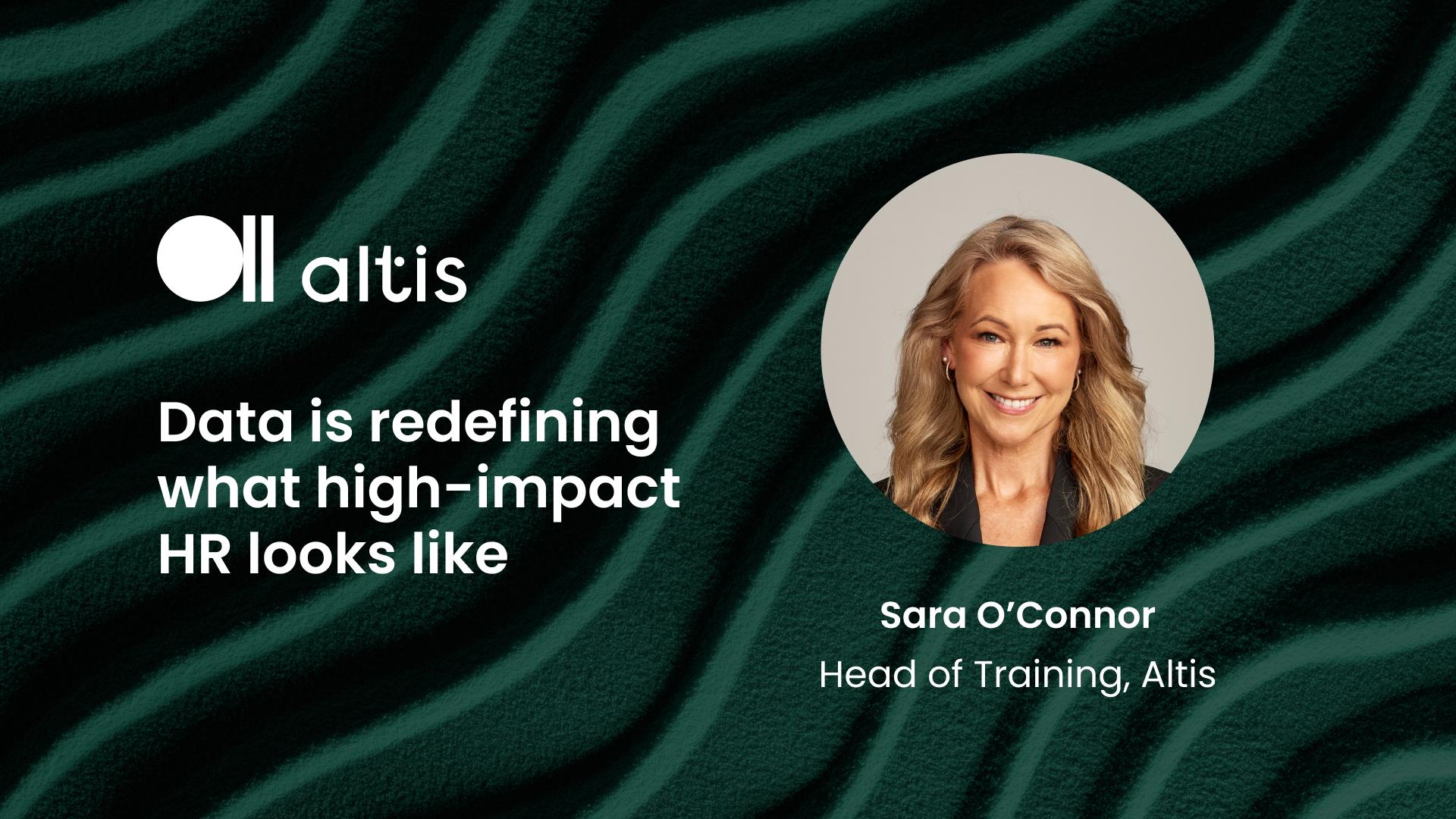 Data is redefining what high-impact HR looks like