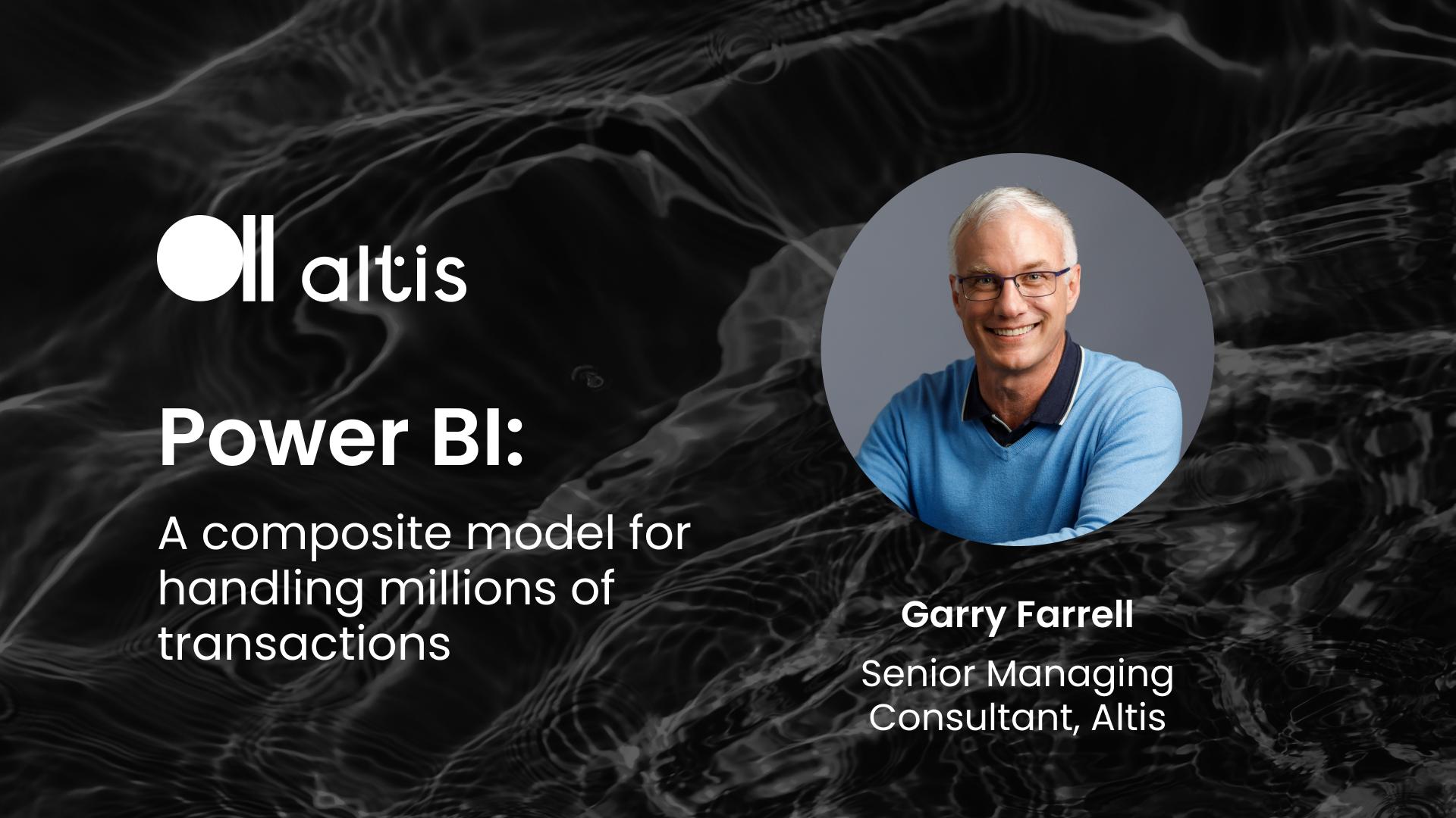 Power BI: A composite model for handling millions of transactions
