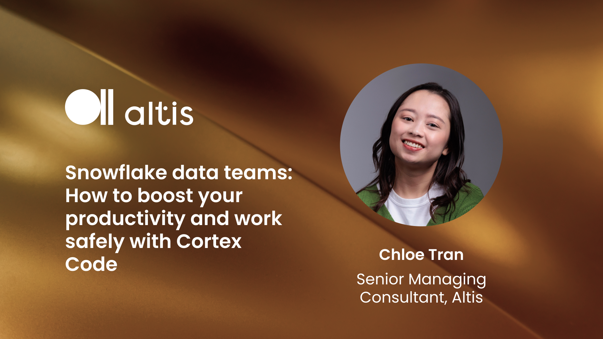 How Altis uses Snowflake Cortex Code to boost data team productivity ...